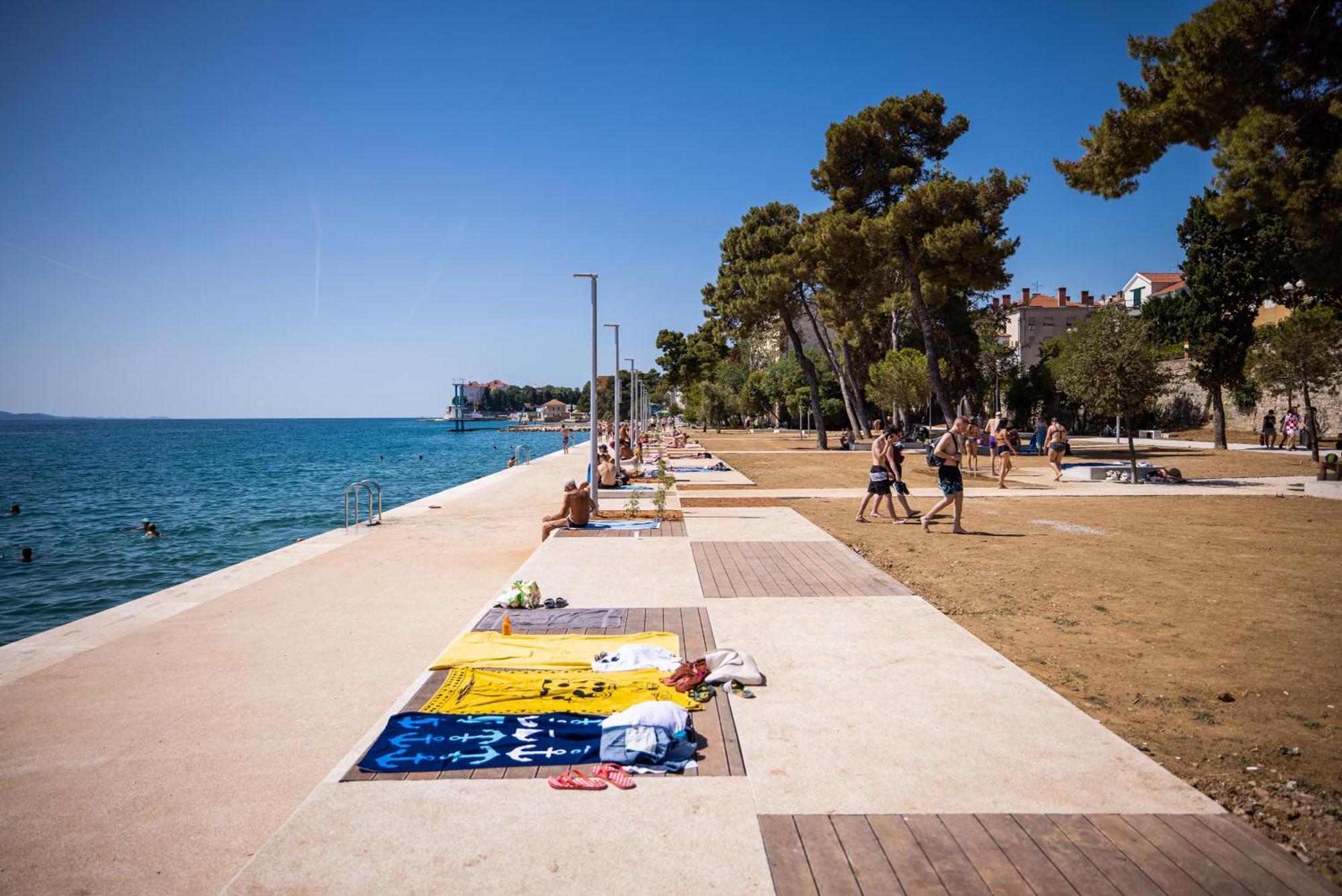 Zadar Center Beach Apartment - Directly On The Sea Extérieur photo