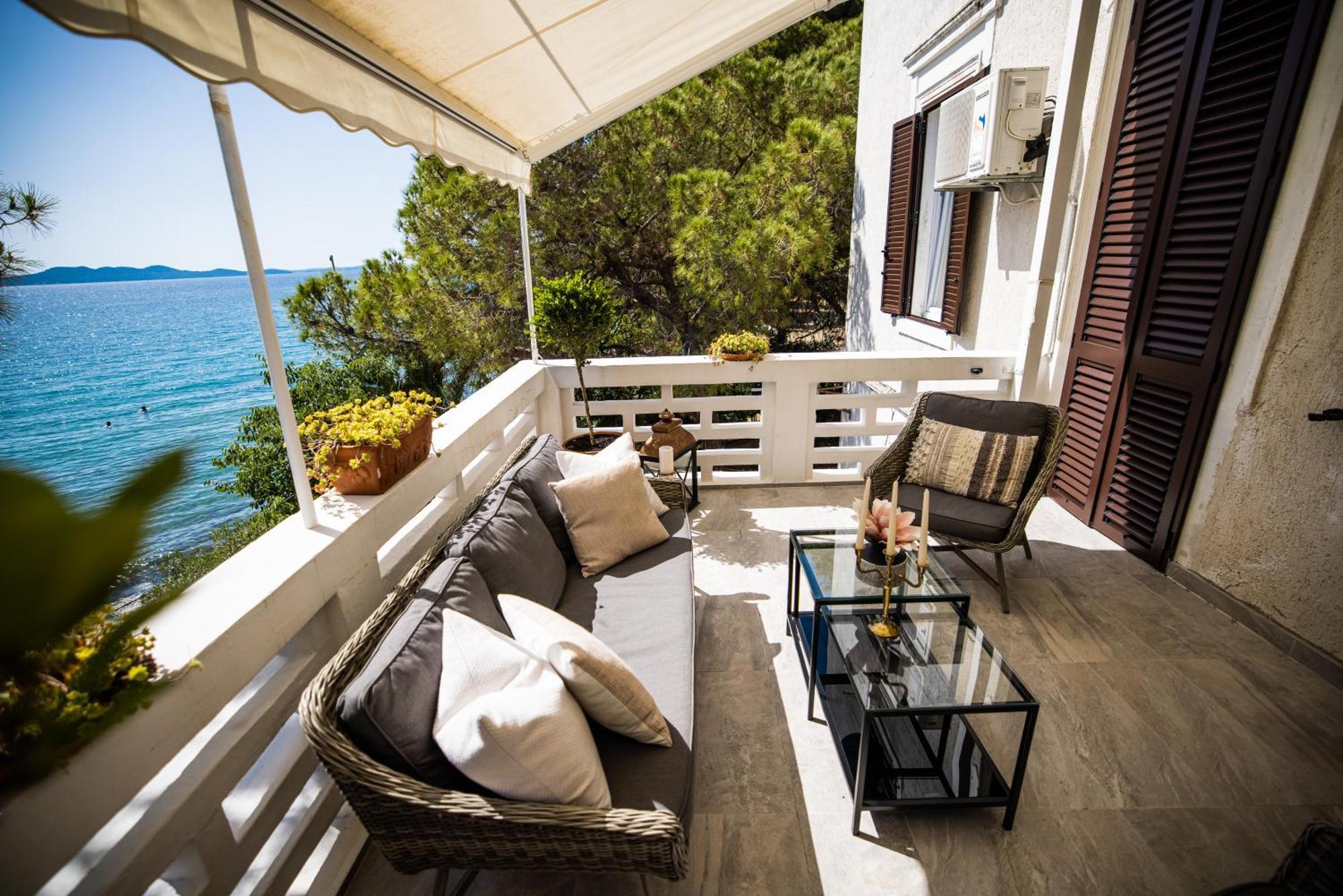 Zadar Center Beach Apartment - Directly On The Sea Extérieur photo